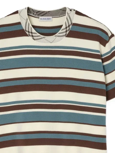 Tricou Burberry cu dungi