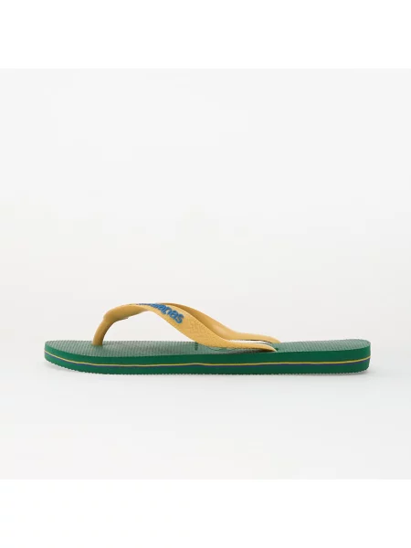 Tenisky Havaianas Brasil Logo Green/ Yellow EUR zelené