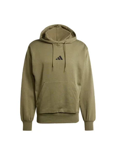 ADIDAS SPORTSWEAR Sportovní mikina Essentials Feelcozy olivová černá
