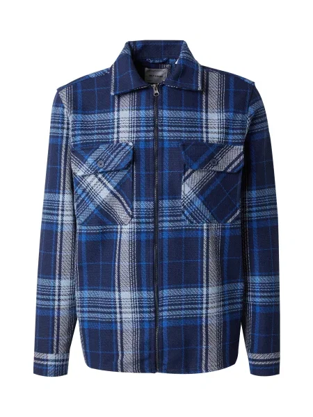 Only & Sons Geacă de primăvară-toamnă ONSPRESTON albastru / bleumarin alb