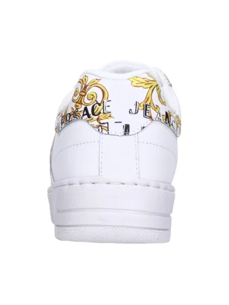 Sneakersy Versace Jeans Couture skórzane białe