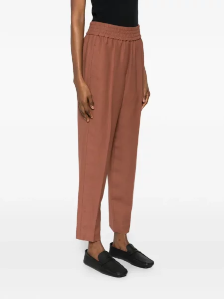 Pantaloni Brunello Cucinelli roșu