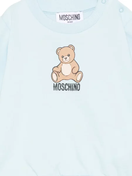 Bluza dziecięca Moschino niebieska