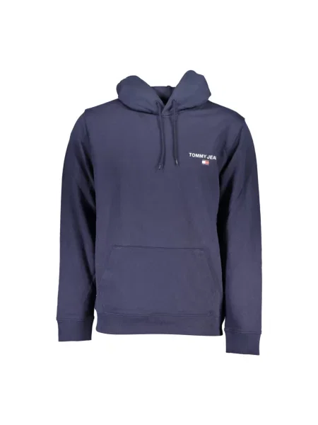 Bluza Tommy Jeans z nadrukiem niebieska