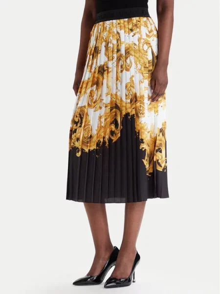 Versace Jeans Couture Спідниця в складку чорний