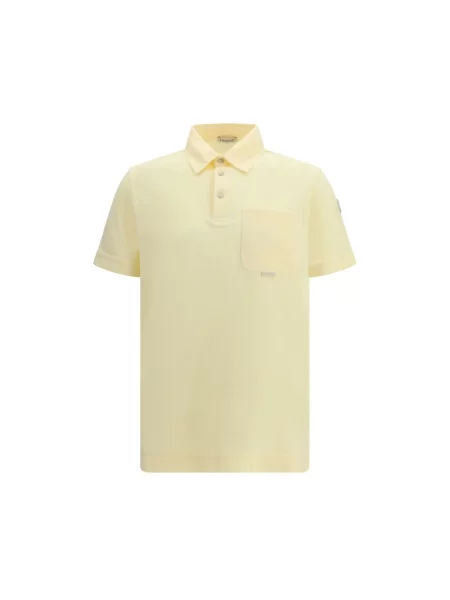 Koszulka polo Moncler żółta
