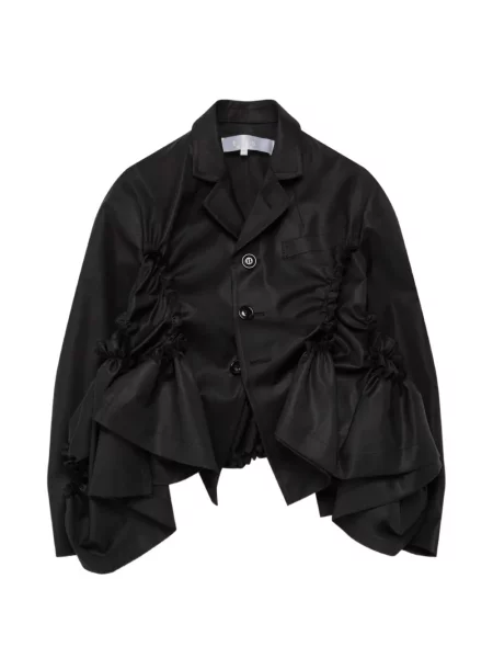 Geacă Comme Des Garçons Tao cu volane negru