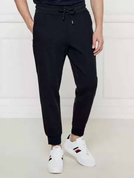 BOSS BLACK Pantaloni de trening H-Lamont | mercerizat negru