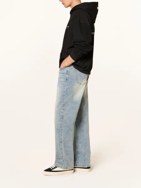 Don't Waste Culture Dżinsy Lazare Wide Fit blau niebieskie
