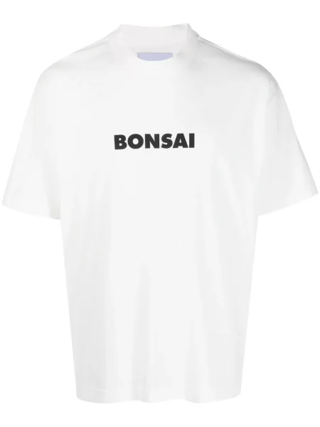 Tricou Bonsai cu imagine alb