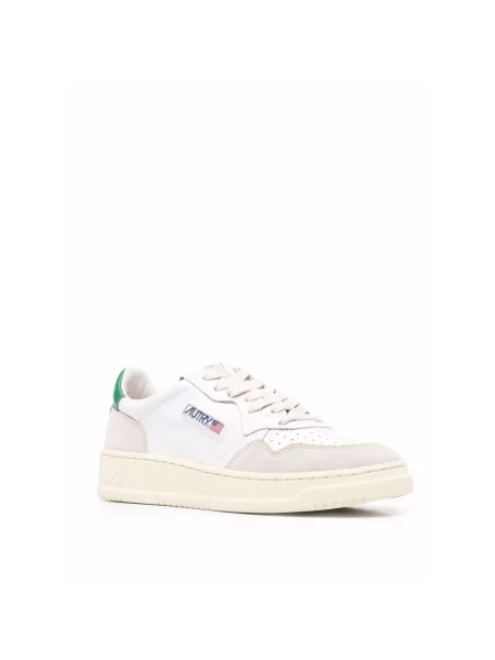 Sneakersy Autry zamszowe białe