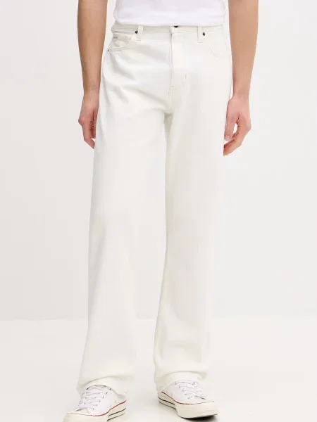 Guess Jeans ravne kavbojke bež