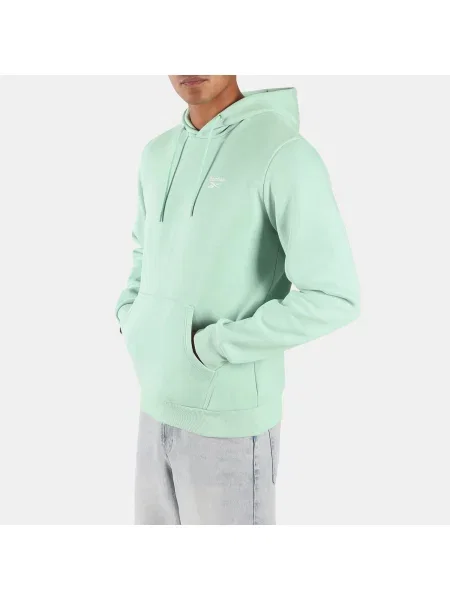 Reebok bluza z kapturem Noah Small Logo male Tranquil Teal Size: XS
