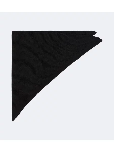 Fular Studio Nicholson de lână negru