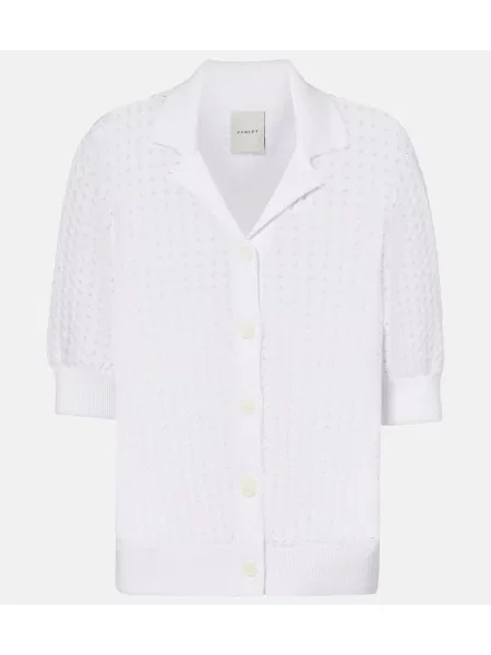 Cardigan Varley tricotate alb