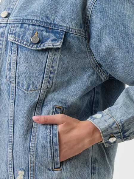 Куртка Anine Bing блакитна