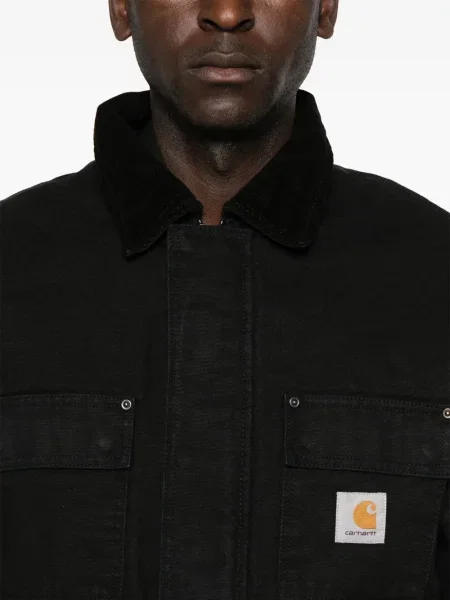 Geacă Carhartt Wip cu glugă negru