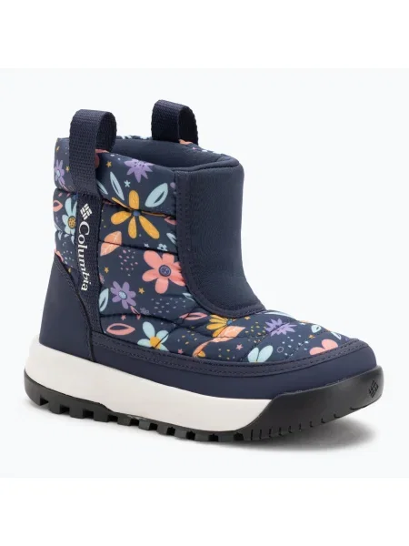 Gyerek hócsizma Columbia Youth Snowtrot Mid nocturnal/wildflower whimsy. Méret: 29 EU