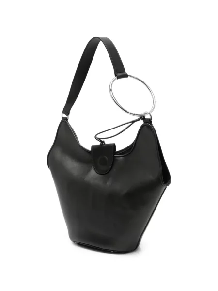 Inel Dondup din piele negru