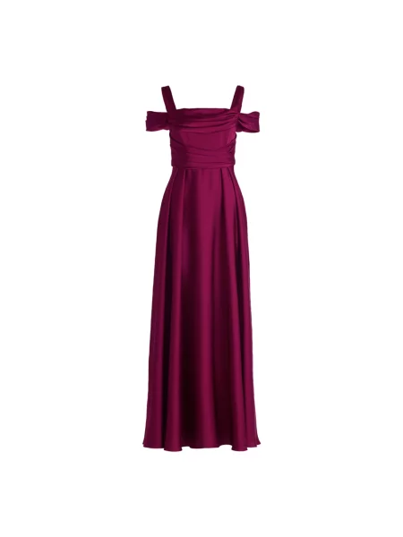 Vera Mont Sukienka Wieczorowa Z Satyny rot fuksja