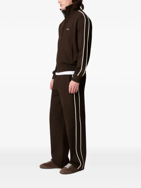 Pantaloni Axel Arigato alergare maro