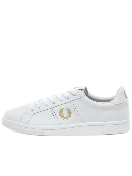 Sneakersy Fred Perry skórzane białe