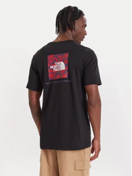 The North Face Majica NSE Box Raku Horse Infill črna