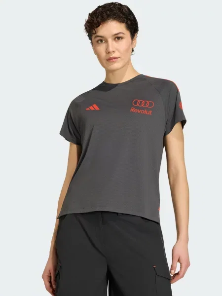 ADIDAS PERFORMANCE Funkčné tričko AUDI REVOLUT F1 TEAM MECHANICS grafitová / homárová