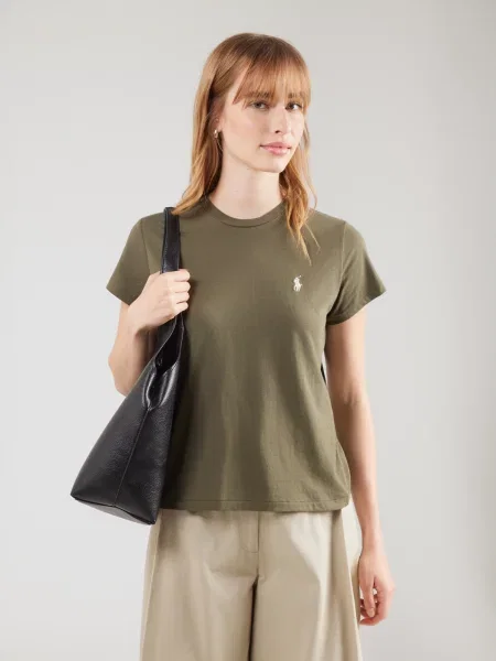 Polo Ralph Lauren Tričko olivová zelená