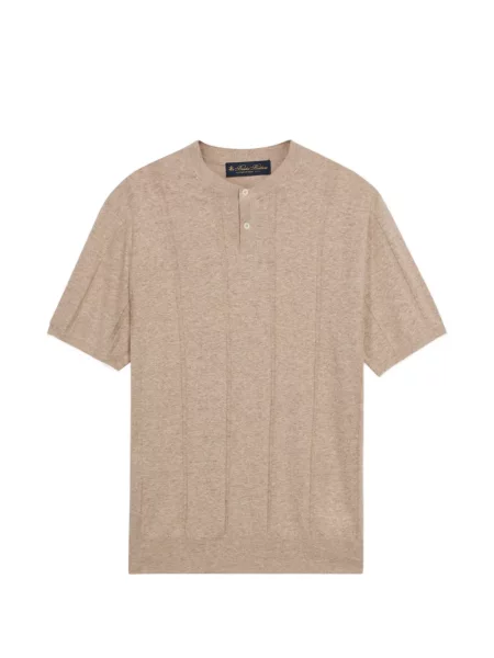 Tricou Brooks Brothers cu nervuri