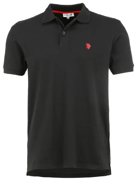 U.S. POLO ASSN. Majica rdeča črna