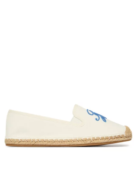 Tommy Hilfiger Espadrile Th Script Summer Espadrille alb