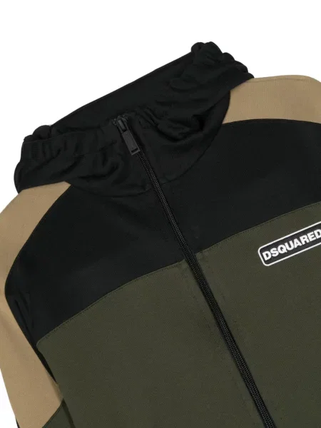 Bluza z kapturem dziecięca Dsquared2 czarna