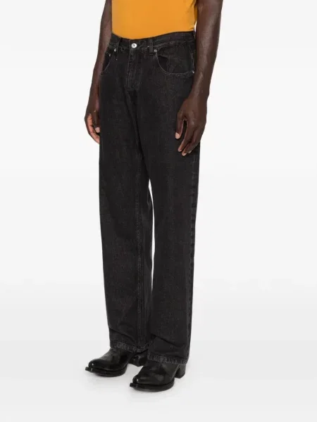 Blugi drepți Second/layer negru