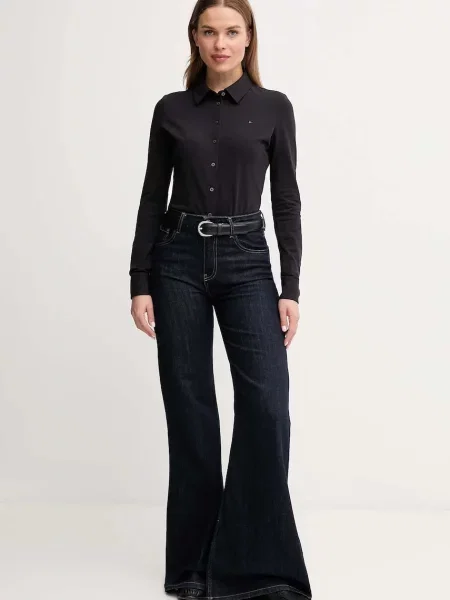 Tommy Hilfiger cămașă negru