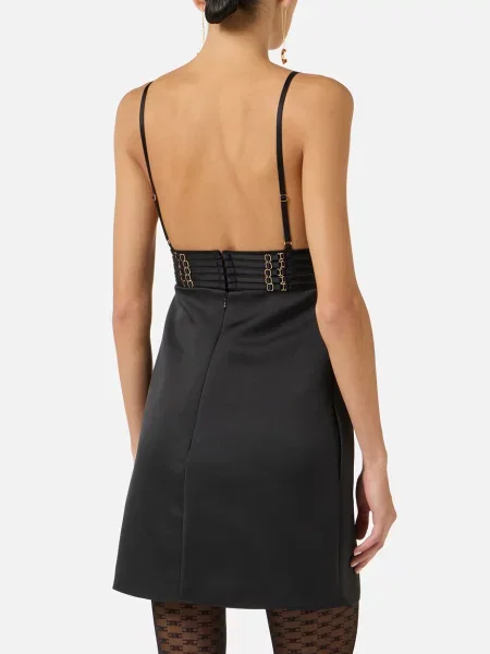 Платье Elisabetta Franchi черное