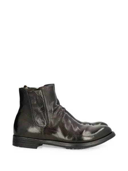 Botine chelsea Officine Creative din piele maro
