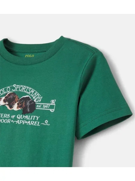 Gyerek pólóing Polo Ralph Lauren zöld