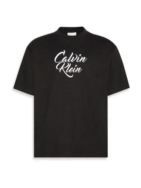 Calvin Klein Jeans Tricou / alb negru