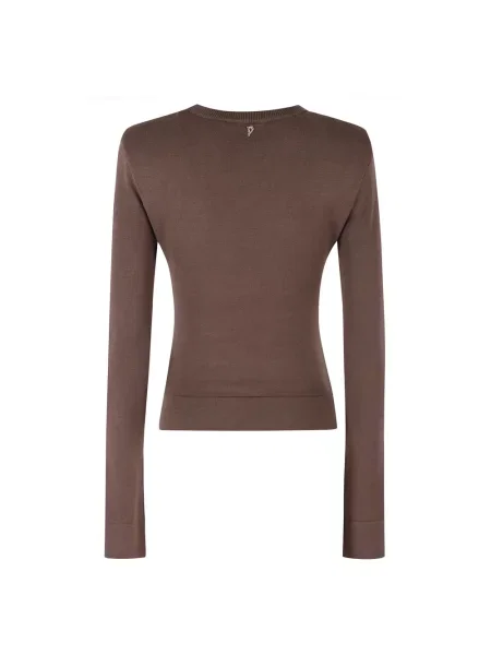 Sweter Dondup brązowy