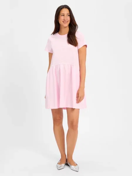 Rich & Royal Sukienka Z Dżerseju rosa różowa