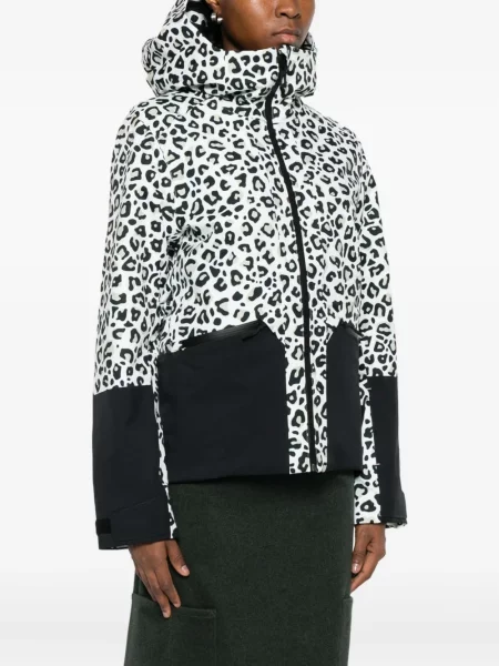 Geacă Rossignol cu imagine cu model leopard alb