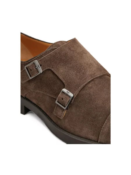 Półbuty Tod's biznesowe brązowe