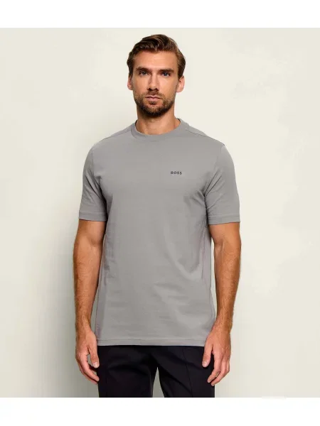BOSS GREEN Tricou | stretch gri
