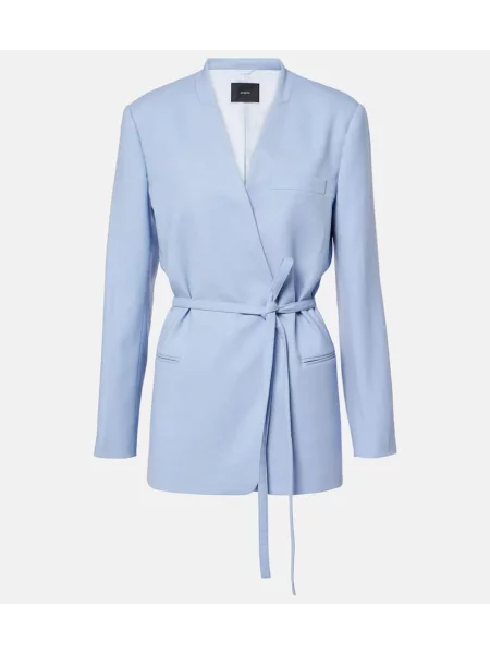 Geacă Joseph de lână albastru