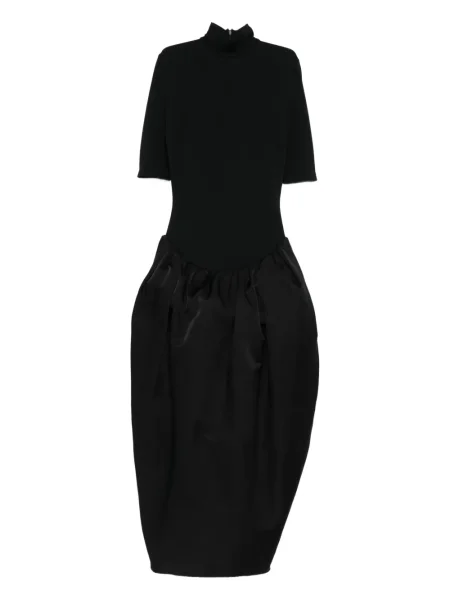 Rochie Magda Butrym de mătase negru