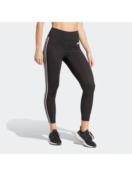 Leggings adidas Train Essentials High-Waisted Leggings Black/ Cream White/ Gum 3 S fekete