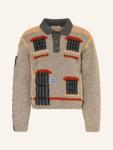 Jw Anderson Sweter beige beżowy