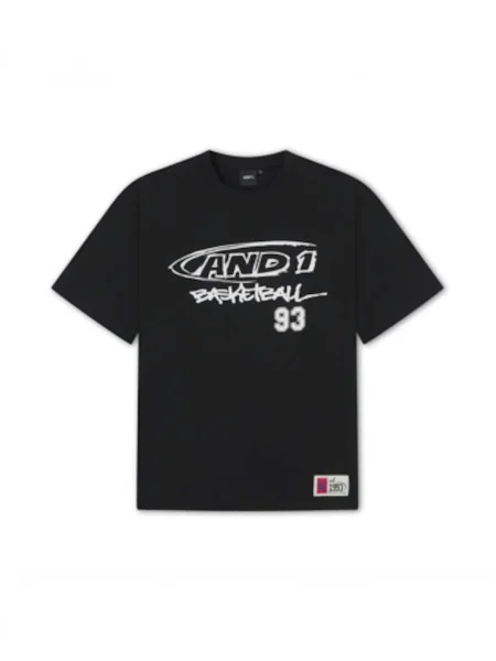 Tricou negru alb