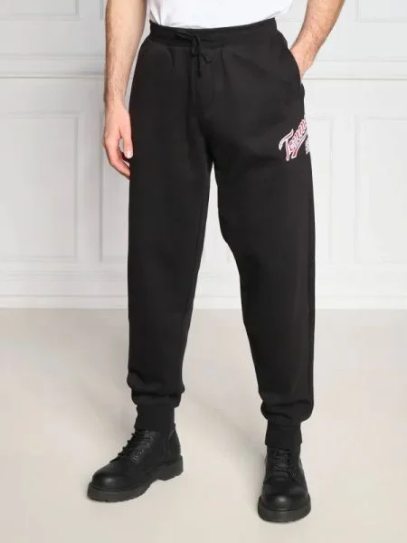 Tommy Jeans Pantaloni de trening COLLEGE 85 negru